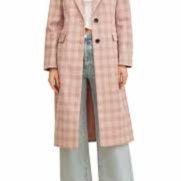 39 - NWT AVEC LES FILLES WALKER RAGLAN COAT - Picture 2 of 4